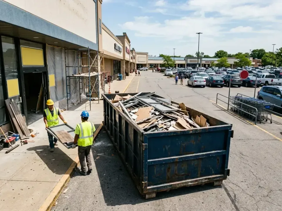retail-store-renovation-debris-003 — frequently asked questions, Roll-off Dumpster Rentals in Cheat Lake, WV